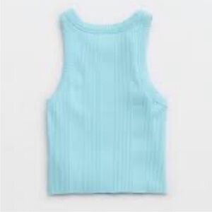 Aerie Textured Free Spirit Ribbed Tank Top NWT